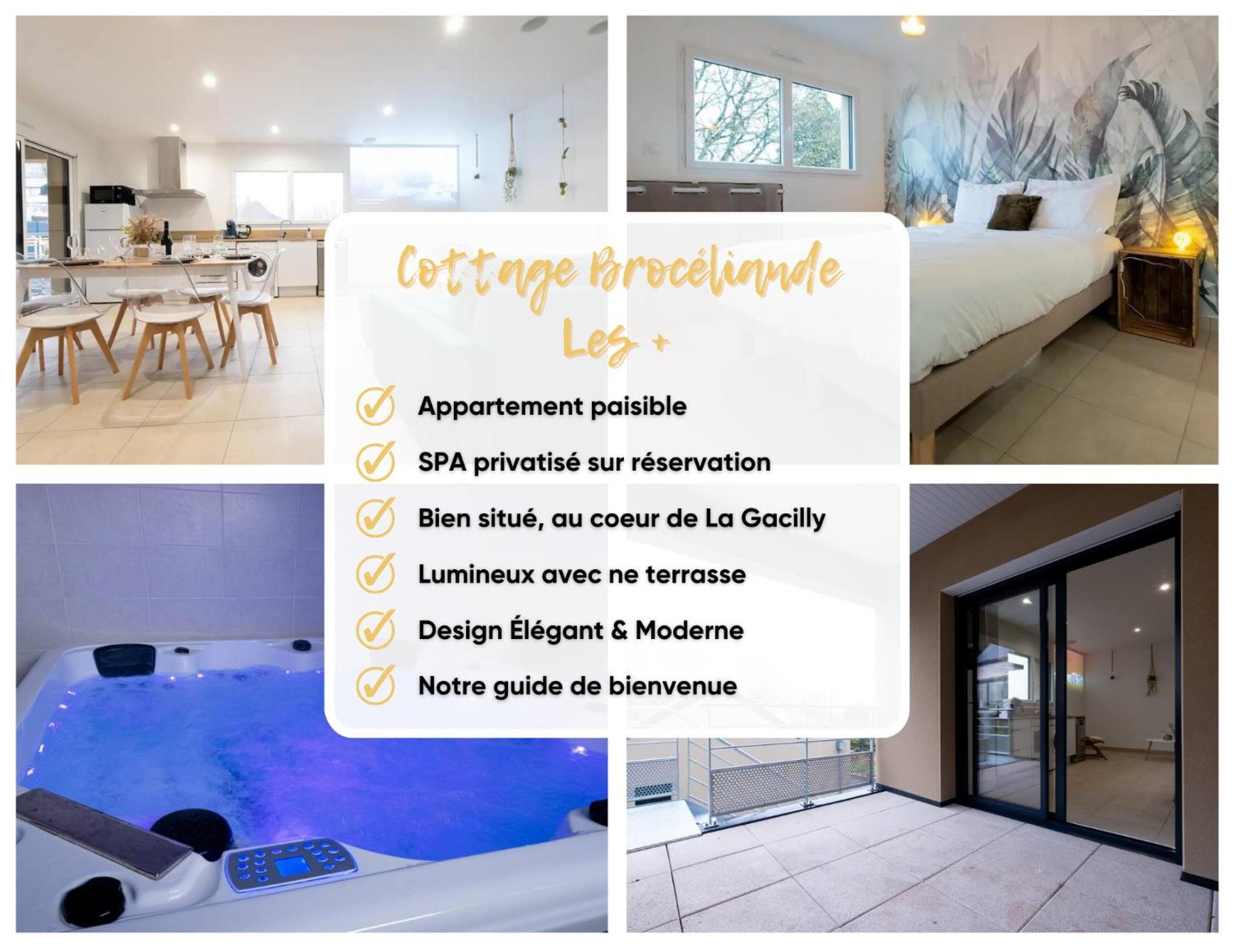 Appart Hotel La Gacilly-Centre Ville-Spa-Parking Экстерьер фото